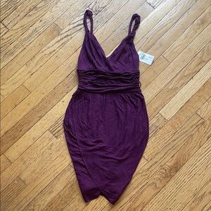 Guess Purple Mini Dress